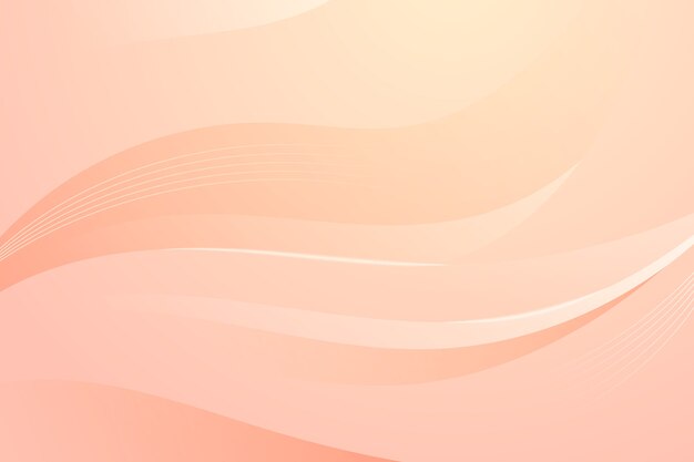 Fondo de melocotón claro degradado