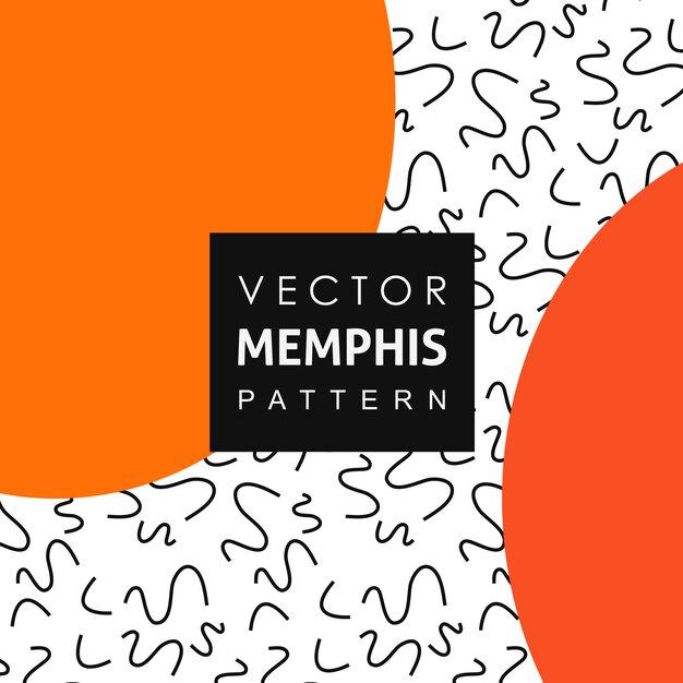 Fondo de Memphis de color sólido