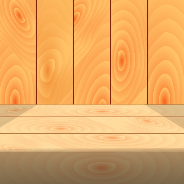 Fondo de mesa de madera