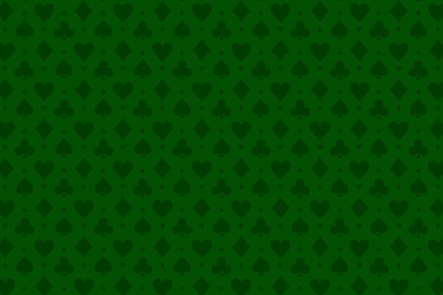 Fondo de mesa de póquer de diseño plano