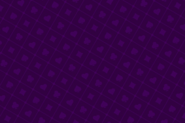 Fondo de mesa de póquer de diseño plano