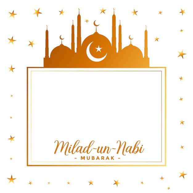 Vector gratuito fondo milad un nabi