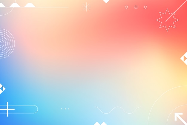 Fondo minimalista degradado