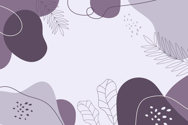 Fondo minimalista dibujado a mano