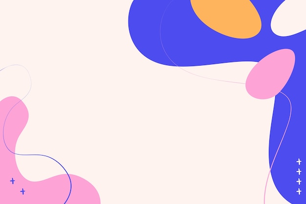 Fondo minimalista dibujado a mano
