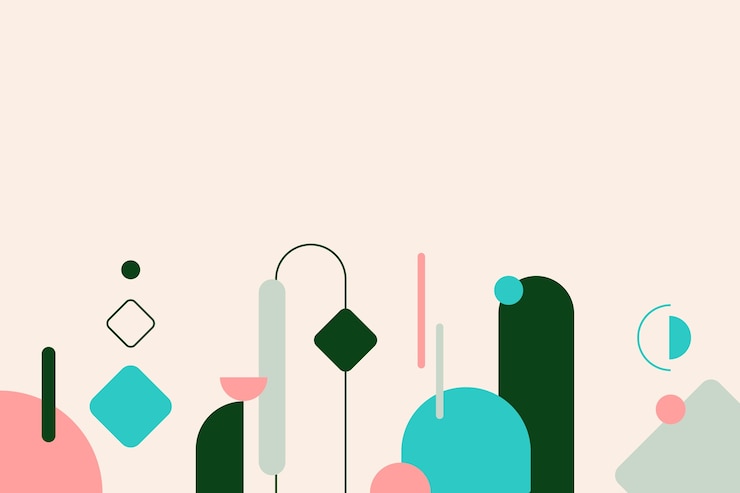 Vector gratuito fondo minimalista de diseño plano