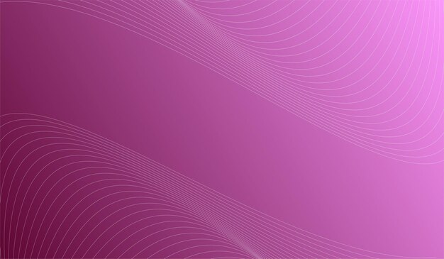 Fondo minimalista de línea de degradado de onda