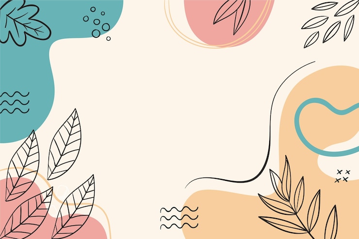 Vector gratuito fondo mínimo dibujado a mano