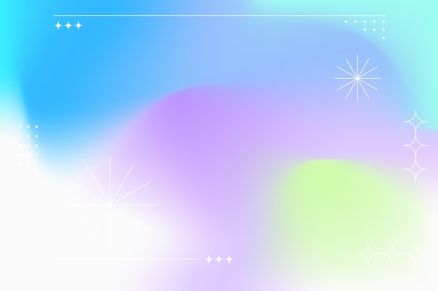 Fondo de moda con gradiente