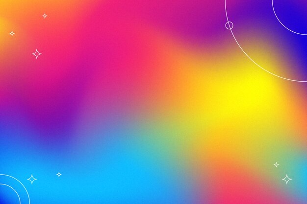 Fondo de moda con gradiente