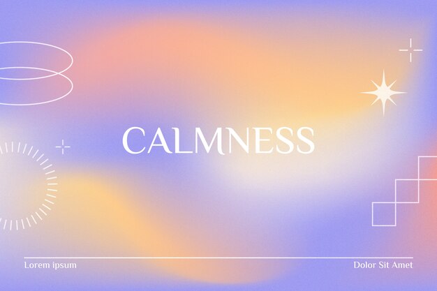 Fondo de moda con gradiente