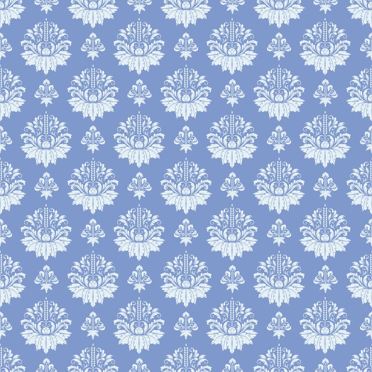 Vector gratuito fondo del modelo inconsútil del damasco del vector. clásico lujo antiguo ornamento de damasco, real victoriana textura transparente para papeles pintados, textiles, envoltura. plantilla barroca floral exquisita.