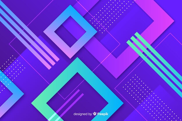 Fondo de los modelos geométricos de gradiente
