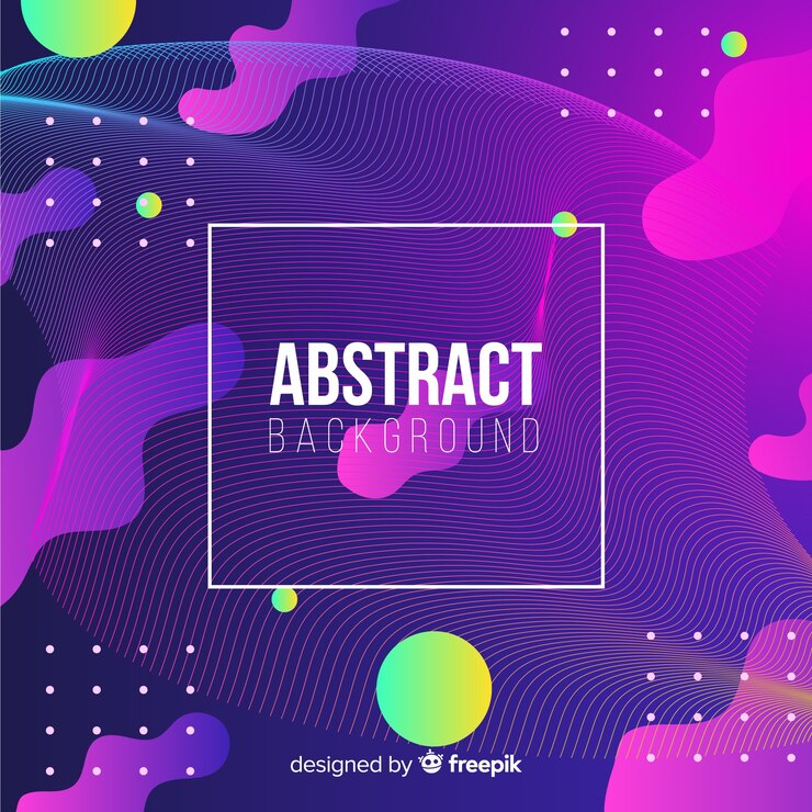 Vector gratuito fondo moderno abstracto con estilo de degradado