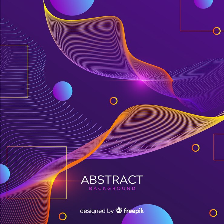 Vector gratuito fondo moderno abstracto con estilo de degradado