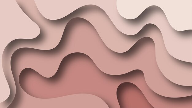 Fondo moderno abstracto Fondo cortado en papel Ilustración vectorial