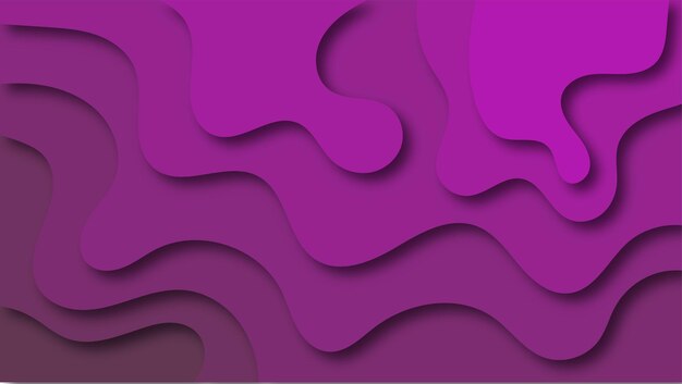 Fondo moderno abstracto Fondo cortado en papel Ilustración vectorial