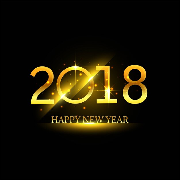 Fondo moderno año nuevo 2018