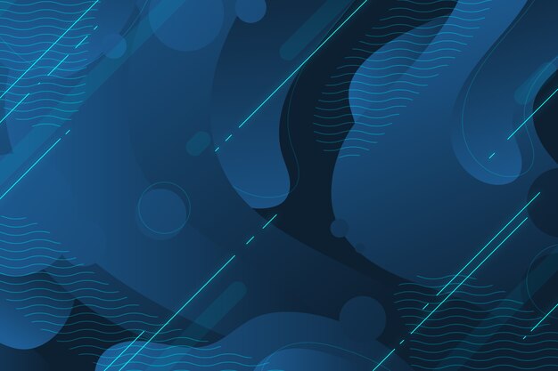 Fondo moderno azul clásico abstracto