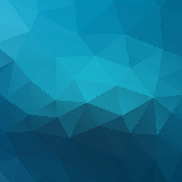 Fondo moderno azul poligonal