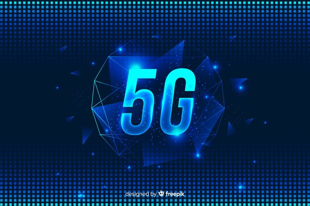 Fondo moderno del concepto 5g