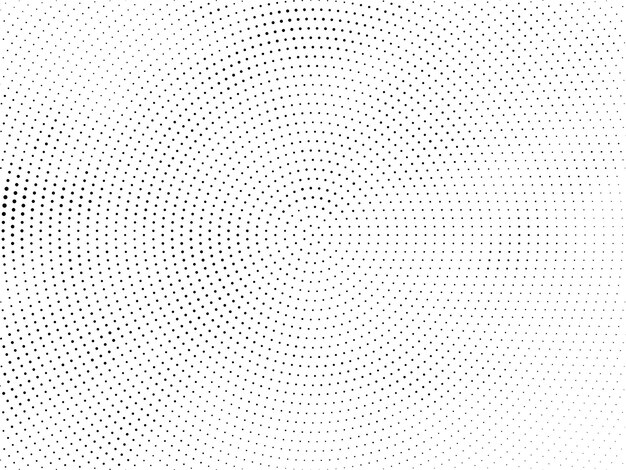 Fondo moderno de diseño de semitono circular elegante