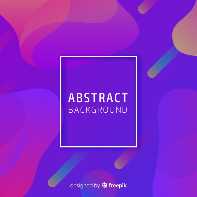 Fondo moderno con figuras abstractas