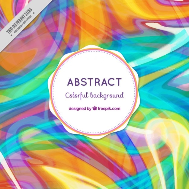 Vector gratuito fondo moderno de formas abstractas de colores