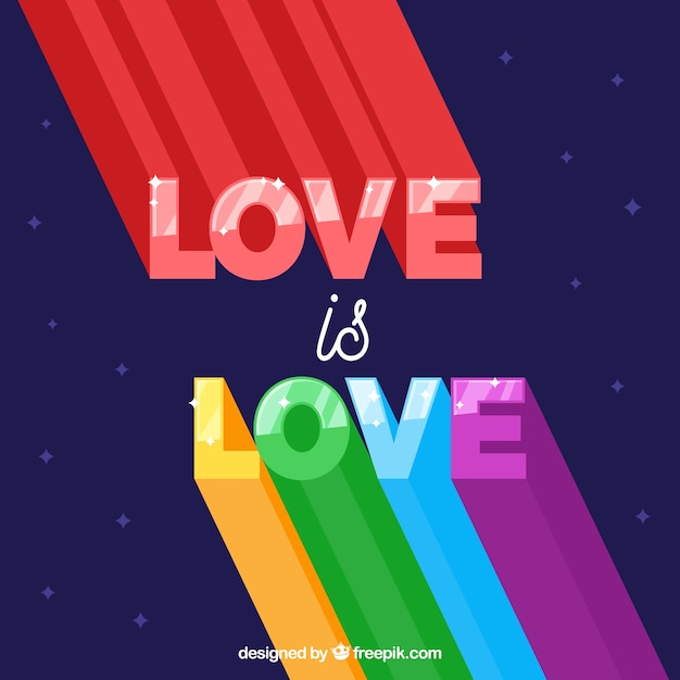 Vector gratuito fondo moderno de lgtb pride