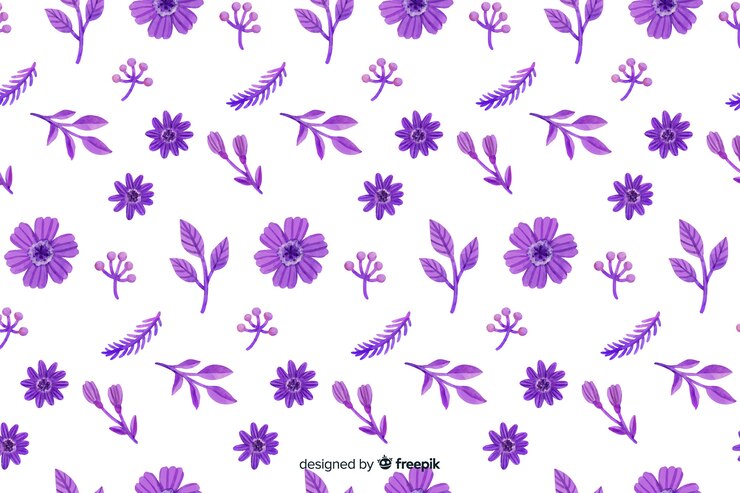 Vector gratuito fondo monocromático acuarela floral