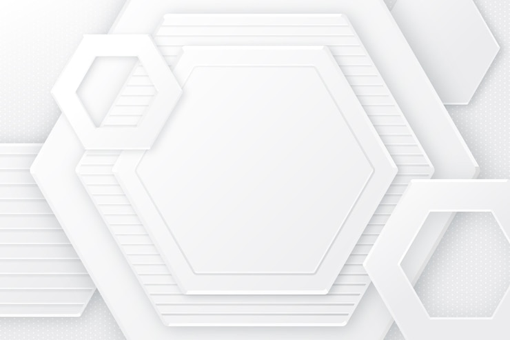Vector gratuito fondo monocromático blanco de estilo papel