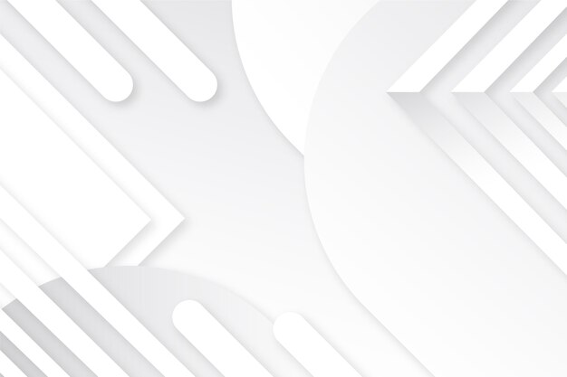 Fondo monocromático blanco de estilo papel