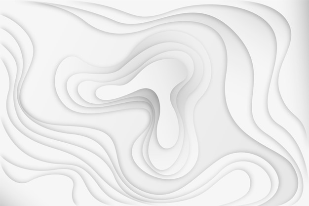 Fondo monocromático blanco de estilo de papel