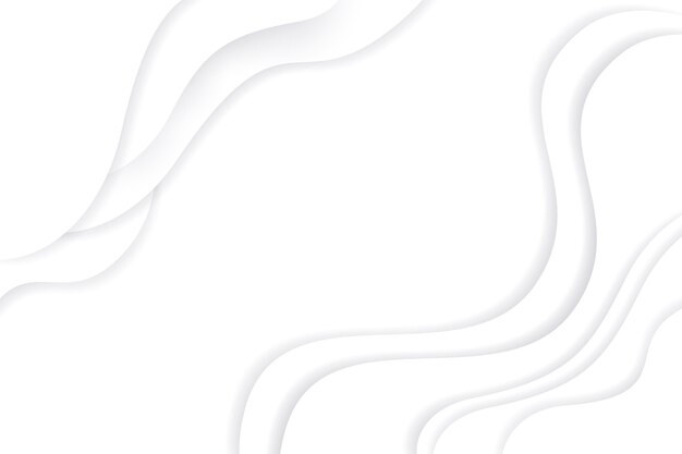 Fondo monocromático blanco de estilo de papel