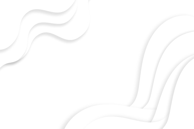 Fondo monocromático blanco de estilo de papel