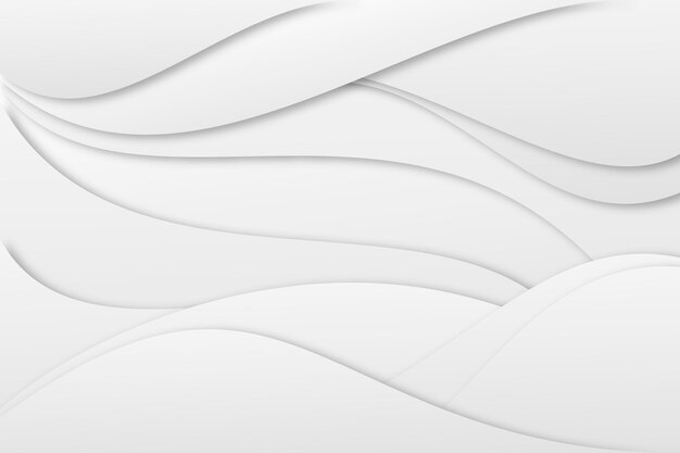 Fondo monocromático blanco de estilo de papel