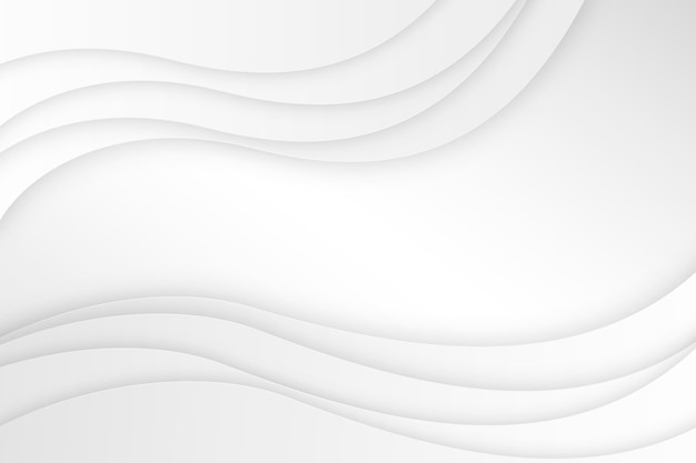 Fondo monocromático blanco de estilo de papel