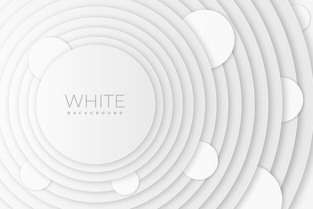 Fondo monocromático blanco de estilo de papel