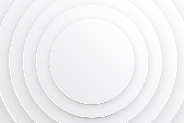 Fondo monocromático blanco realista