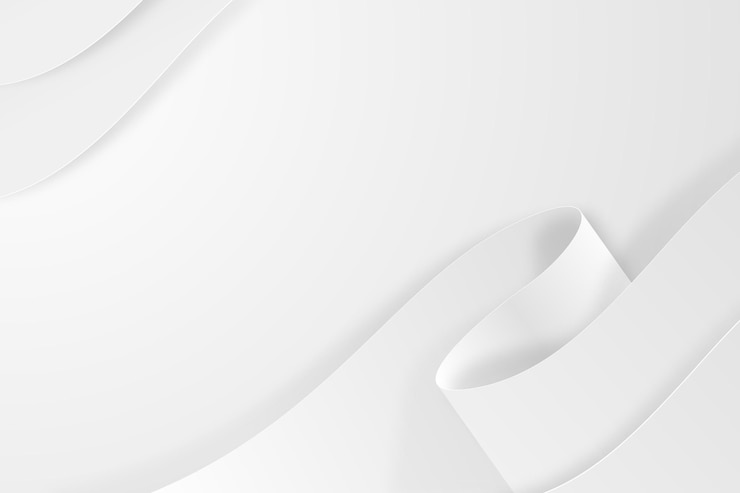 Vector gratuito fondo monocromo blanco estilo papel
