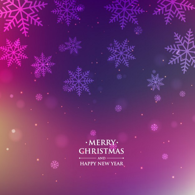 Fondo morado de temporada de navidad