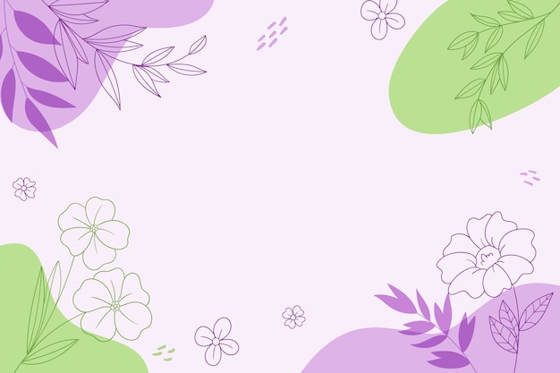 Fondo morado y verde