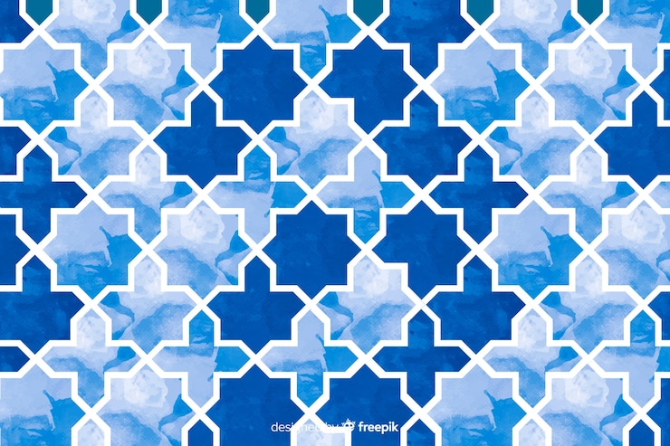 Vector gratuito fondo de mosaico de acuarela
