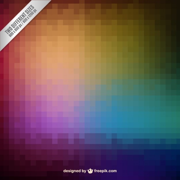 Vector gratuito fondo de mosaico de colores