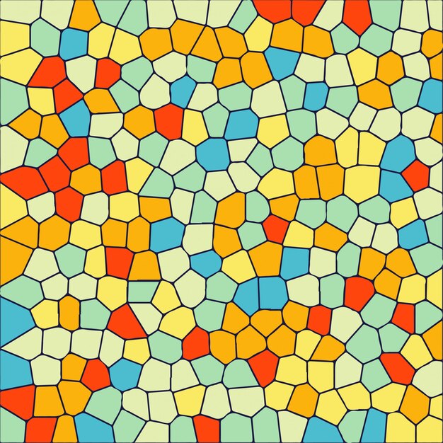 Fondo de mosaico colorido moderno cristal