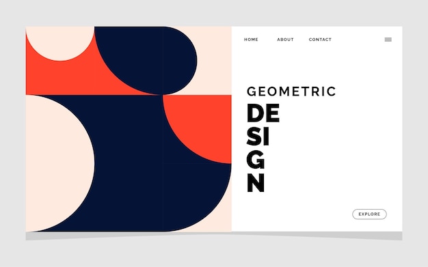 Fondo de mosaico geométrico Ilustración vectorial