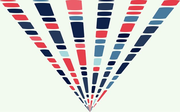 Fondo de movimiento de alta tecnología Ilustración de fondo de tecnología vectorial