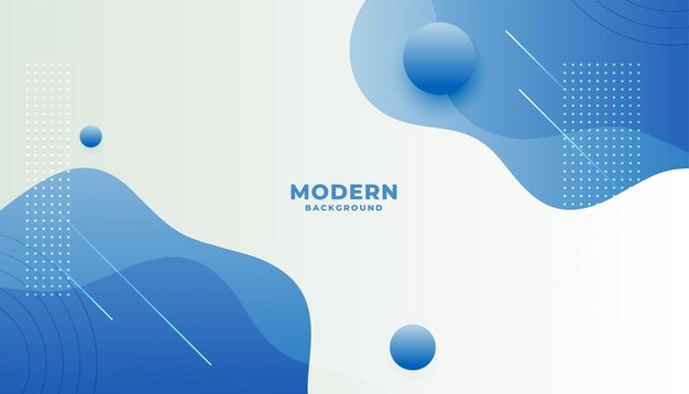 fondo de movimiento fluido blanco y azul en estilo minimalista