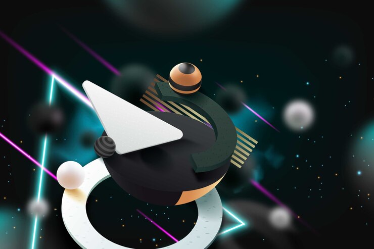 El fondo de la música de fiesta abstracta