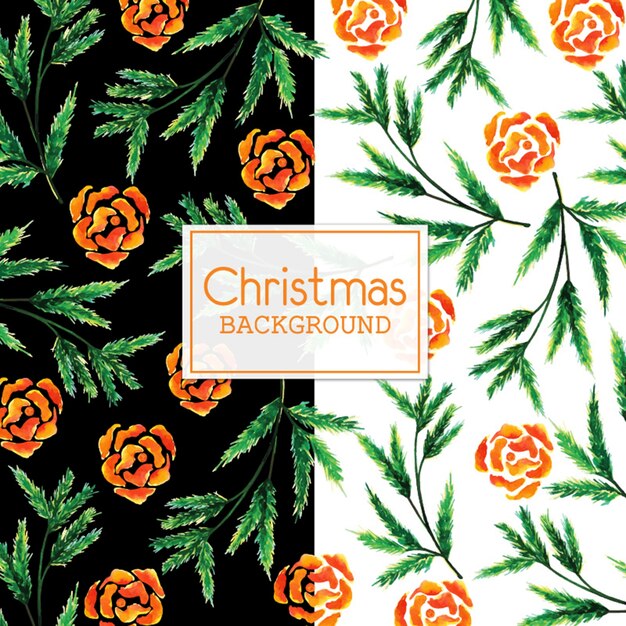Fondo de Navidad acuarela